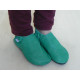 Chaussons cuir 