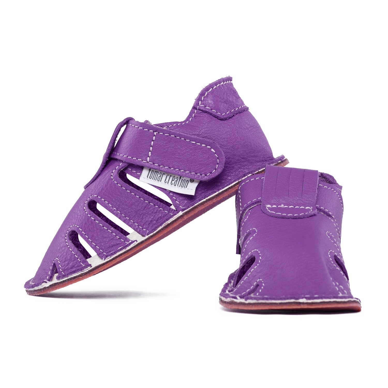 summer soft sole shoes with velcro closure