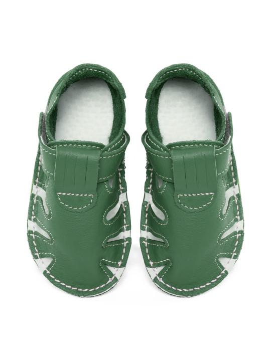 summer soft sole shoes - avocado