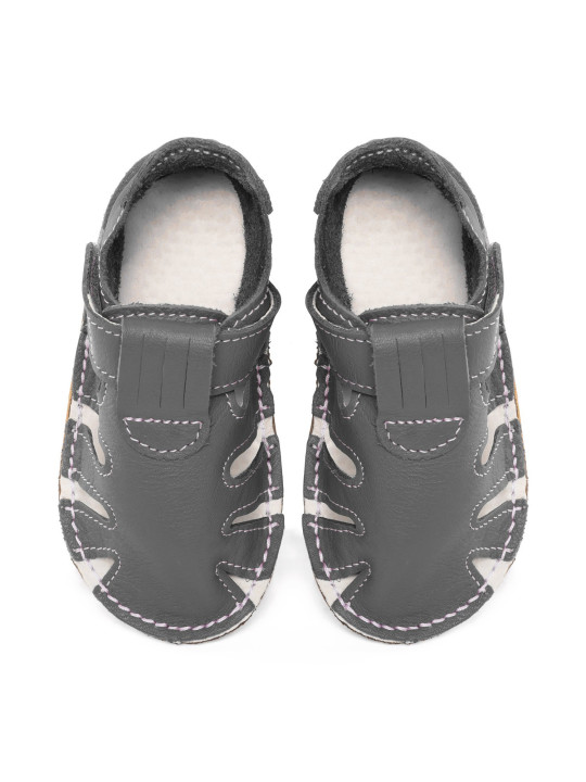 summer soft sole shoes - fog