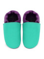 Soft leather slippers - Combine your colors
