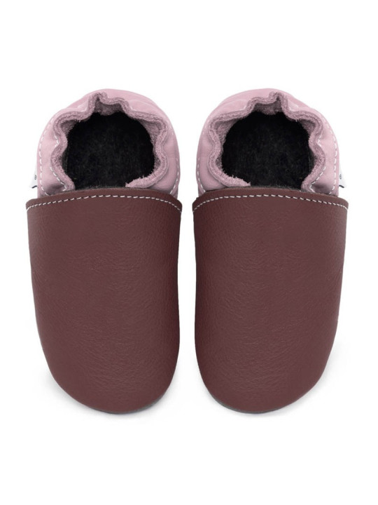 Soft leather slippers - Combine your colors