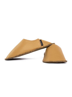 Babouches cuir barefoot artisanales