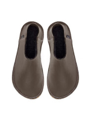 Babouches cuir barefoot artisanales