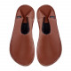 Brown LEATHER BABOUCHE 