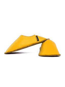 Babouches cuir barefoot artisanales