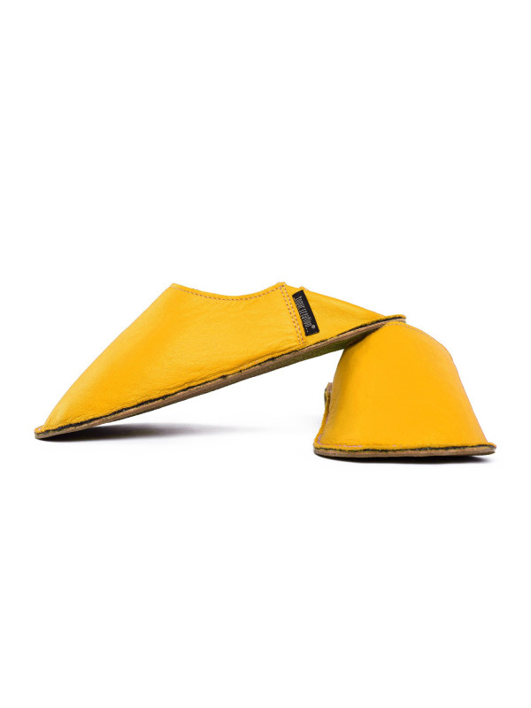 Babouches cuir barefoot artisanales
