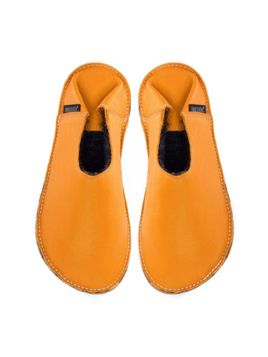 Babouches cuir barefoot artisanales