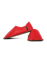 Babouches cuir barefoot artisanales