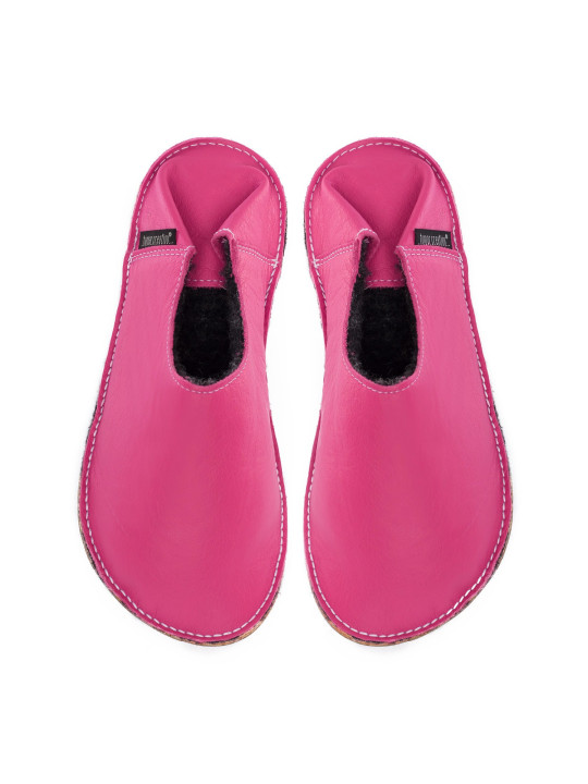 Babouches cuir barefoot artisanales