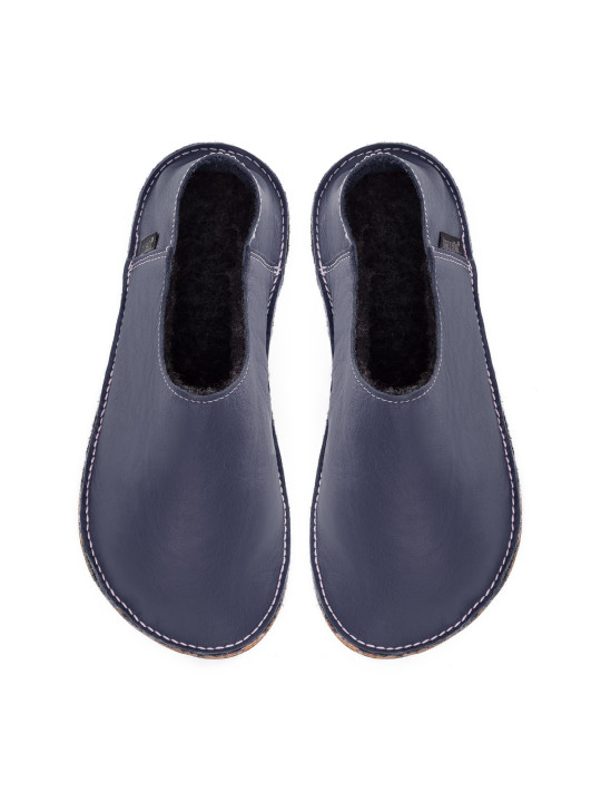 Babouches cuir barefoot artisanales