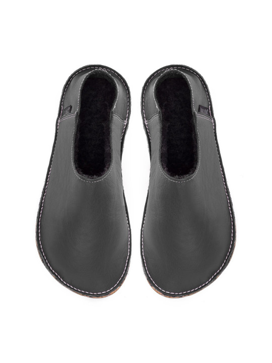 Babouches cuir barefoot artisanales