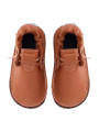 barefoot moccasins leather autumn spring woman man
