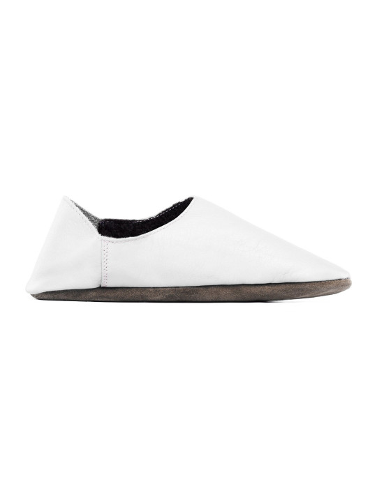 Chaussons Babouche - bianco