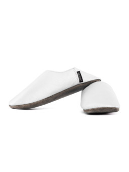Babouche slippers - bianco