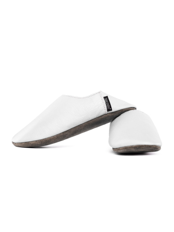 Chaussons Babouche - bianco