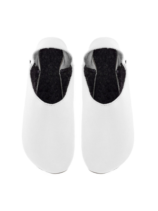 Chaussons Babouche - bianco