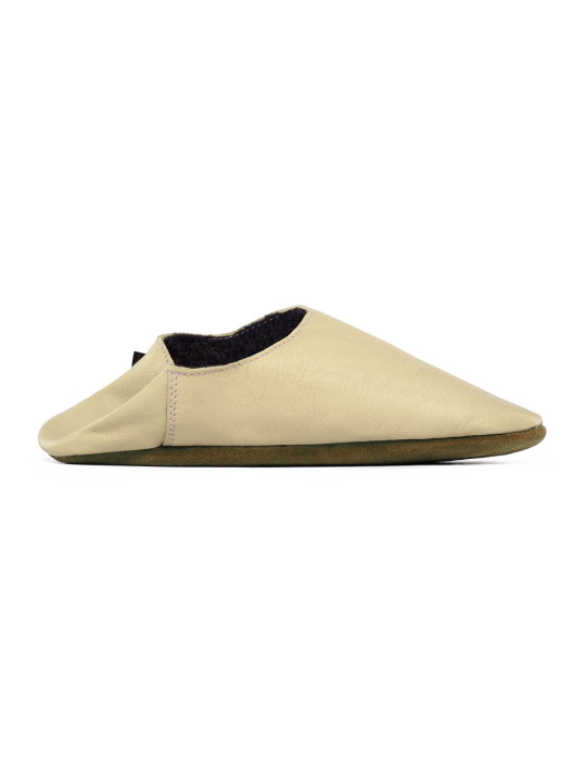 Babouche slippers - cream