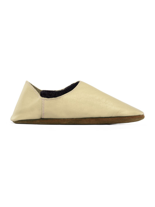Babouche slippers - cream