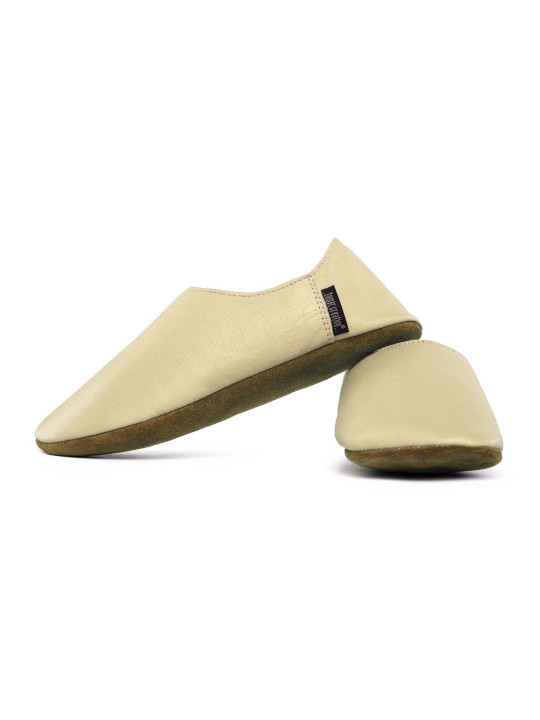 Babouche slippers - cream