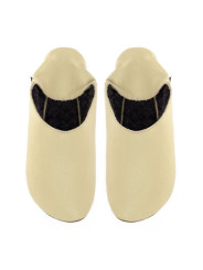 Babouche slippers - cream