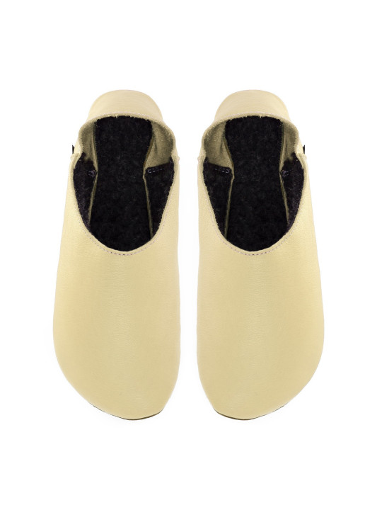 Babouche slippers - cream
