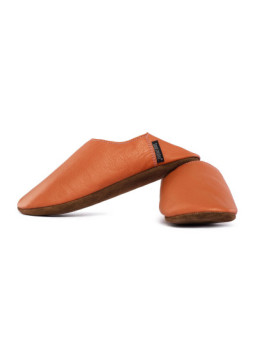 Babouche slippers - brandy