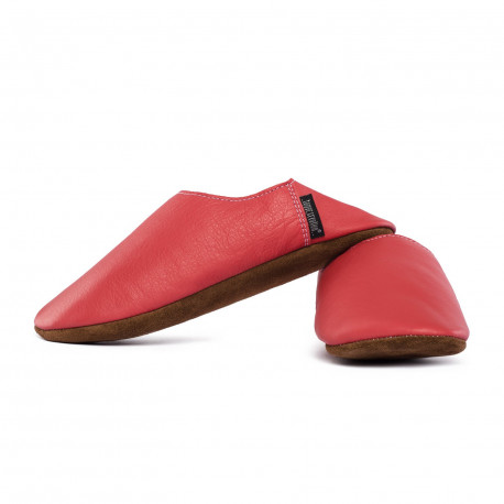Chaussons Babouche - rosso fueco