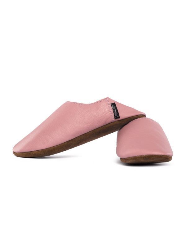 Babouche slippers - cameo