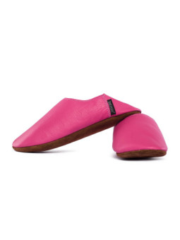 Babouche slippers - fuxia