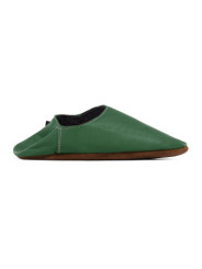 Babouche slippers - avocado