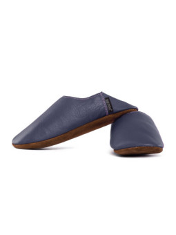 Babouche slippers - blu marino