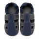 Summer leather slippers 