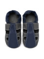 Summer leather slippers 