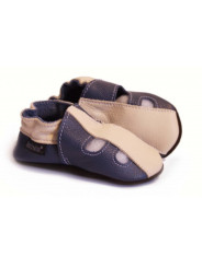 Chaussons d´été cuir 