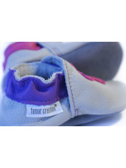 Chaussons - papillon jaune