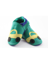 Chaussons - voiture rouge