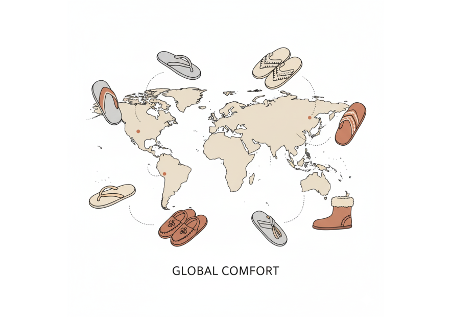 Le Tour du Monde en Chaussons : Traditions Mondiales | Tomar Creation